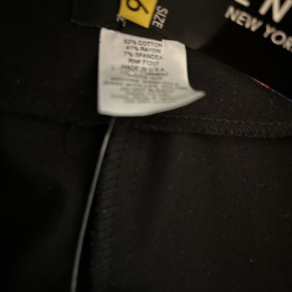 J’ENVIE New York Sailor High Waist Boot Dress Pants Women's Size 6 Black USA NWT - Picture 3 of 14